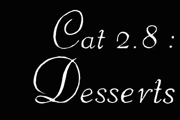 Marcel van Eeden - Cat 2.8: Desserts