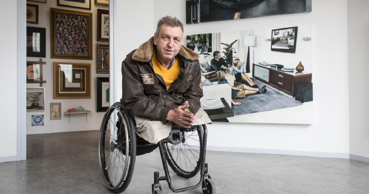 Rob Scholte - Stilleven met fruit, karaf en roemer