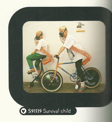 Servaas - Sportfiets met visgascontainer