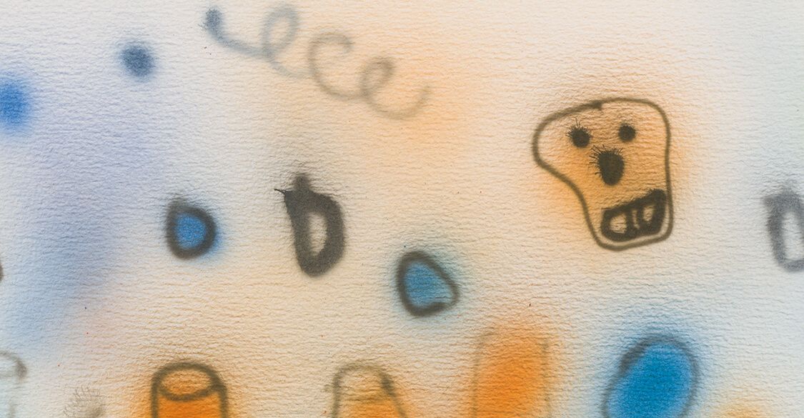 Anne-Lise Coste - Blue and Orange Bottles