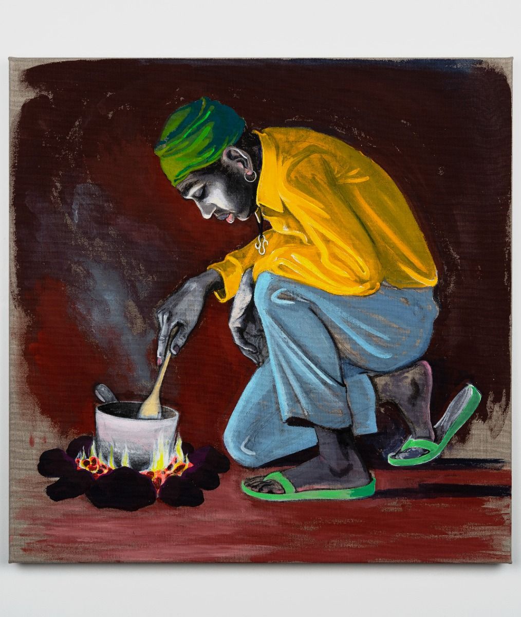 Charles Avery - Insurgent stirring a pot