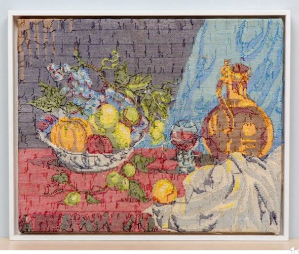 Rob Scholte - Stilleven met fruit, karaf en roemer